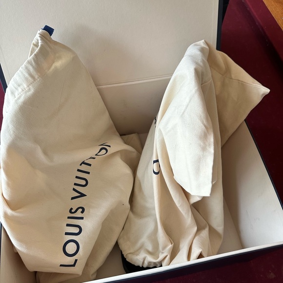 Black Pony Hair LV Boots - Picture 6 of 7